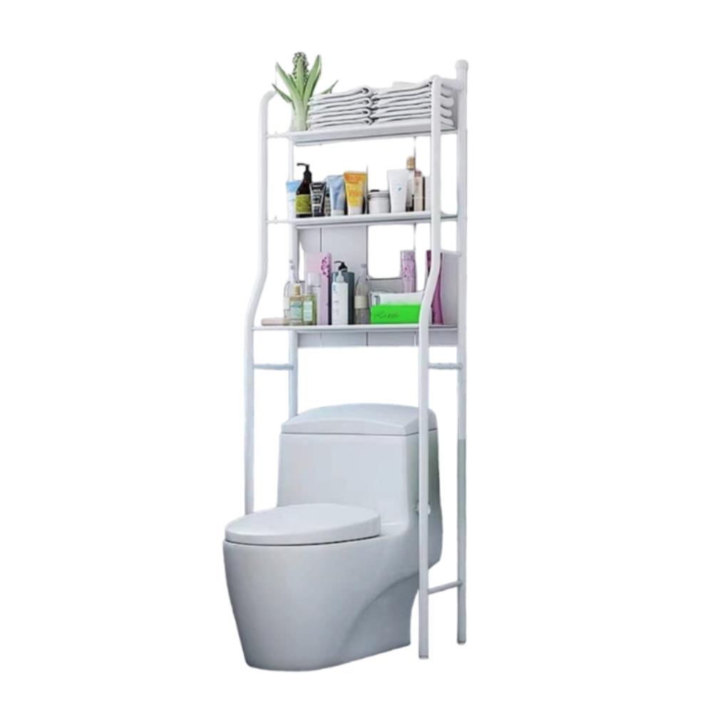 Shelf above the toilet, washing machine, toilet stand, bathroom metal cabinet
