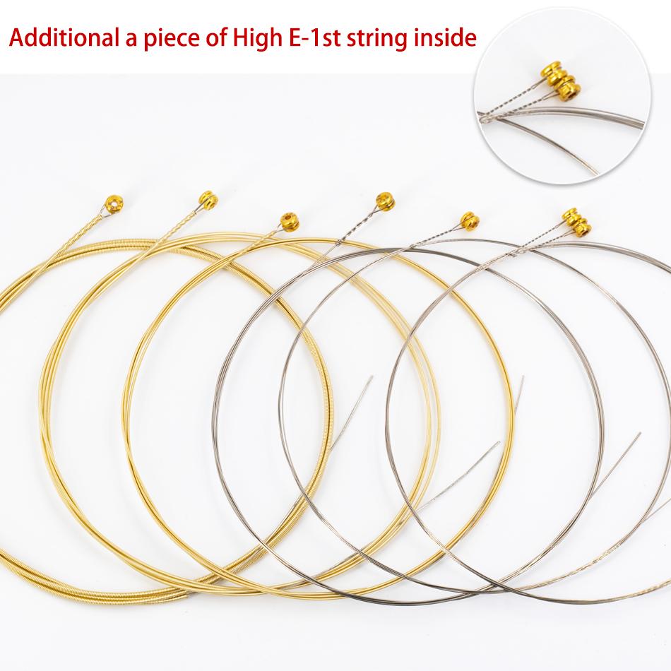 Alice Professional Strings Series AE536 AE537 Electric Guitar Strings Set Hexagonal Core Multipolymer Anti-Rust Coating
