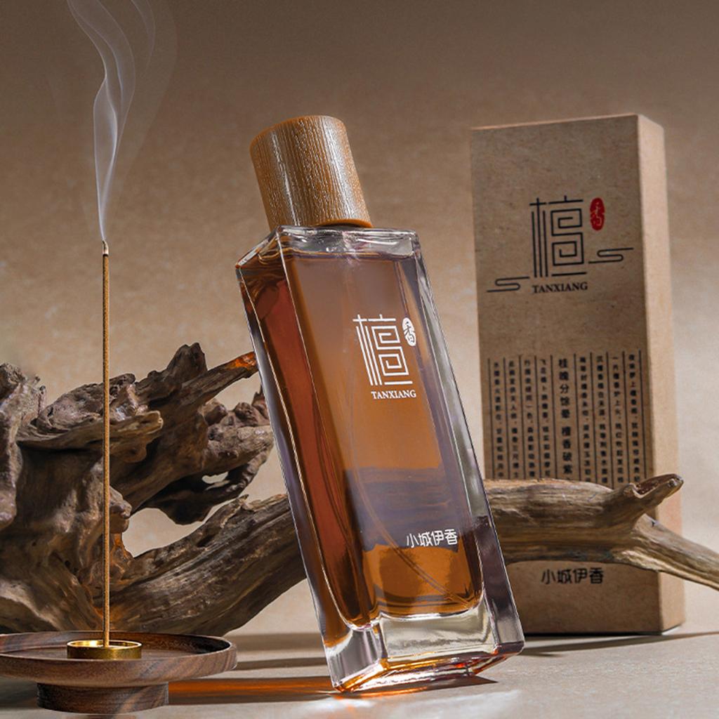 50ml Sandalwood Scented Perfume Sandalwood Path Sandalwood Scented Perfume Long-lasting Eau Toilette Meditation Incense Scented Perfume