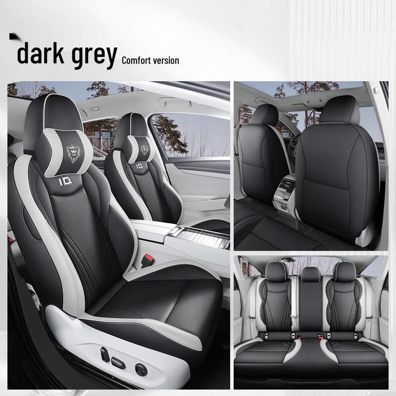 2024 VW ID.7 First Edition Leather Seat Covers - All-Season, Full Surround Design