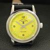 FAVRE LEUBA SEA KING VINTAGE 111 HAND-WINDING SWISS MENS YELLOW WATCH a702009-5