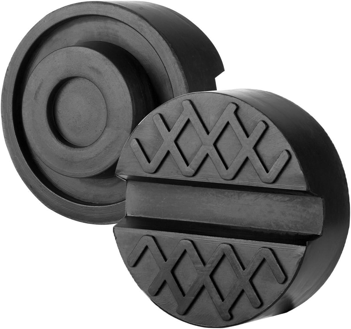 2 Pcs Jack Pad, Super Heavy Duty Rubber Rubber Pad, Universal Jack Attachment, Load style1 чёрный
