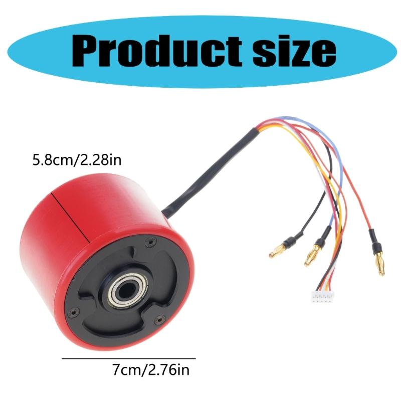 Durability Hub Motors Wheel Electric Skateboards Wheel Skateboards Replacements for Longboards Scooters Upgraded