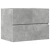 VidaXL Bathroom Cabinet Concrete Grey Engineered Wood, Bathroom Vanity Unit, Vanity Unit, 856242