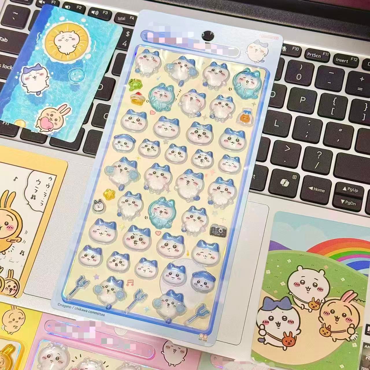 Chiikawa Usagi 3D Nail & Phone Case Stickers Collection