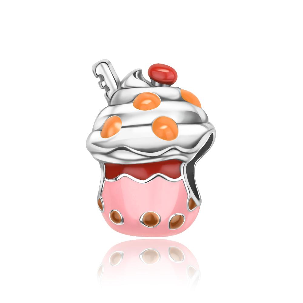 New Copper Charm Rose Gold Infinity Heart Bead Fit Snake Chain Bracelet Necklace Women Diy Jewelry