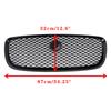 Gloss Black Front Bumper Grill Grille Fit JAGUAR F-PACE X761 2016-2020