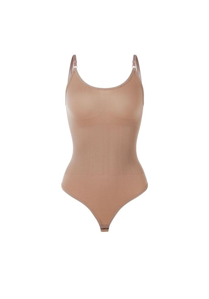 Bezšuvju Shapewear Bodijs: Vēdera savilcējs un sēžas pacēlājs Liela izmēra bezlencīšu thong stila korsete