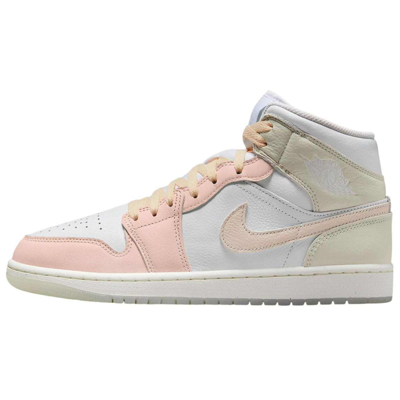 

Jordan 1 Mid Se White Sea Glass Glacier Blue Guava Ice HJ6654-100 42