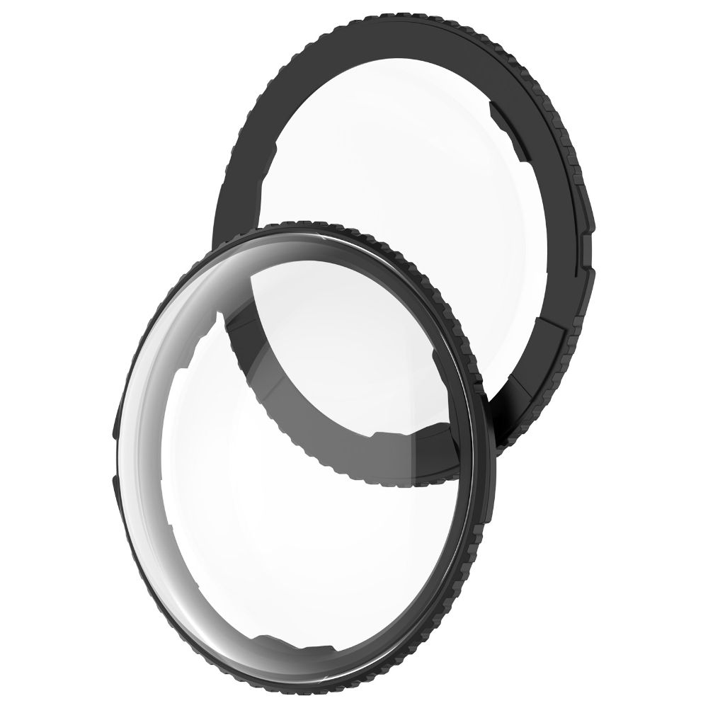 Removable Lens Guard Optical Glass Protective Lens Cap for Insta360 X6 Panoramic Camera Accessories