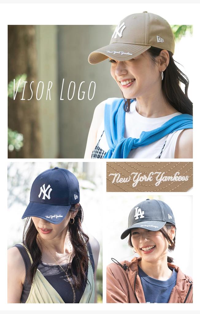 New Era 9FORTY Long Visor MLB ONSPOTZ NY FREE New York Cap, Logo, Exclusive, Black, Size. (Washed Cotton, Yankees)