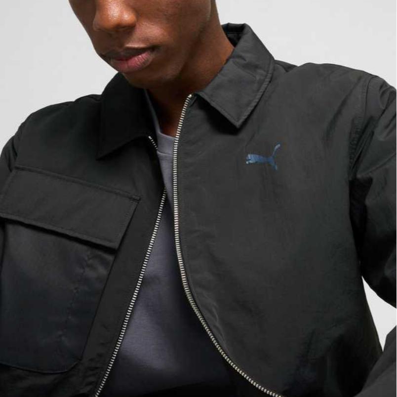 Puma Sportstyle Collection Comfortable Long Sleeve Jacket Men Jackets Black 684105-01