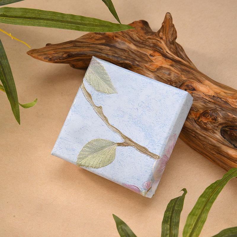 1Pc Rectangle Practical Cardboard Gift Printed Antique Style Packaging Box Hair Accessory Box Jewelry Box