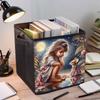 The Girl and The Mouse 5D Diamond Painting Storage Basket Full Round Drill Mosaic Diamond Embroidery Cross Stitch Kits Home Decor Home Decor