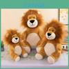 Soft And Cuddly Animal Plush Doll Lion Tiger Elephant Monkey Giraffe Kids Gift
