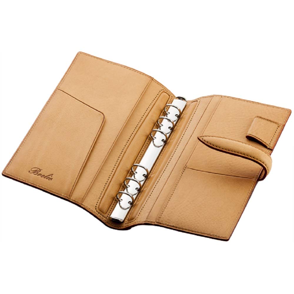 Brelio Minerva System Organizer Bible 16mm Belt Natural