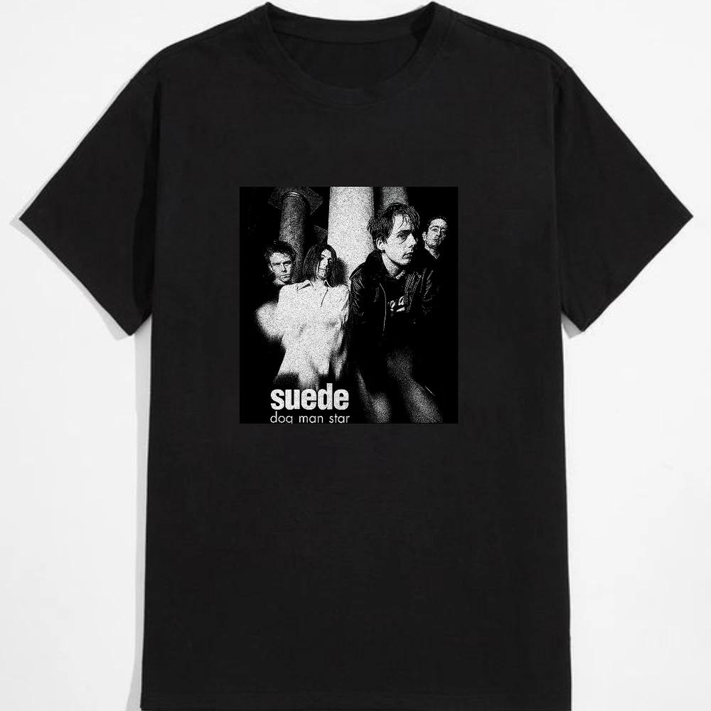 Vintage 80s90s Suede Band Britpop TShirt S