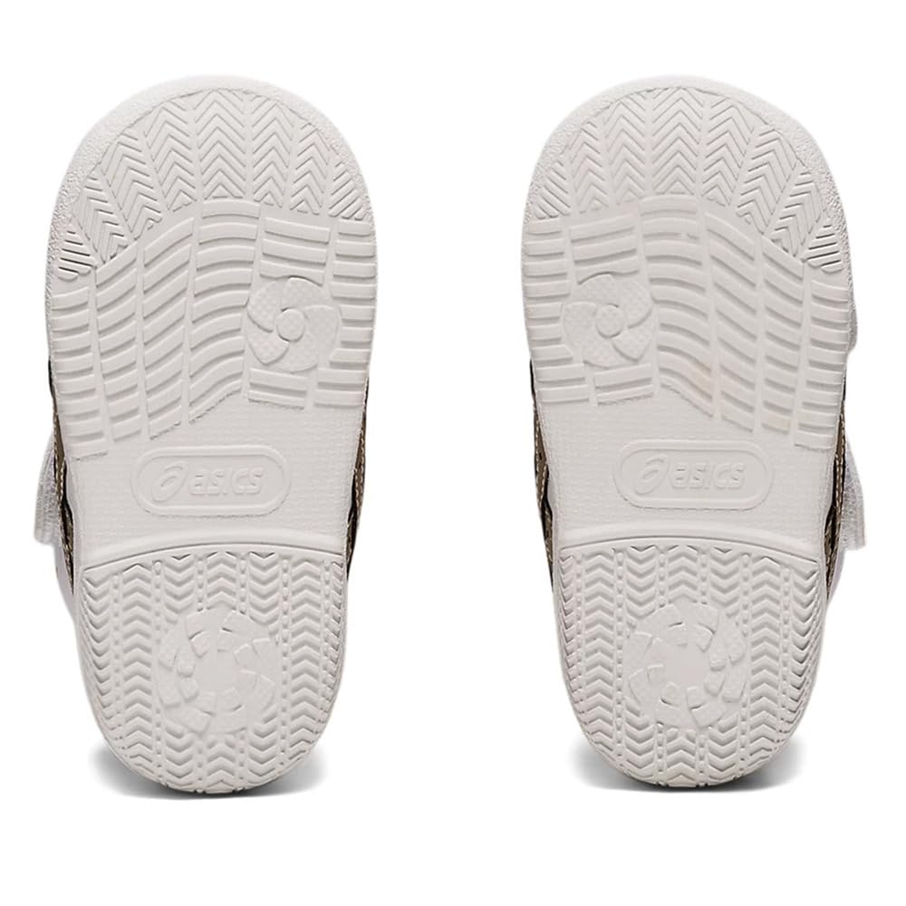 Sukusuku First First to Second cm Shoes, Baby, Mid-Cut, White/Champagne Gold, 223, 12.5