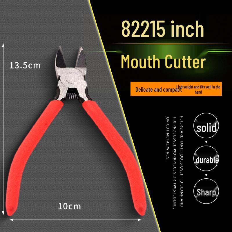 Mini Szczypce Diagonalne z Długim Nosem: Elektryk Elektronika Model Obcinaczki do wyprasek 170 Gundam Szczypce przemysłowe.