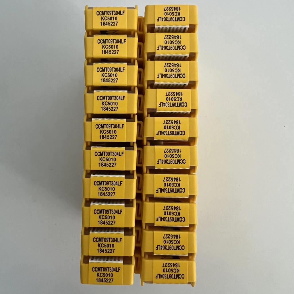 KENNAMETEL / CCMT09T304LF KC5010 / Original carbide blade 10 Pcs