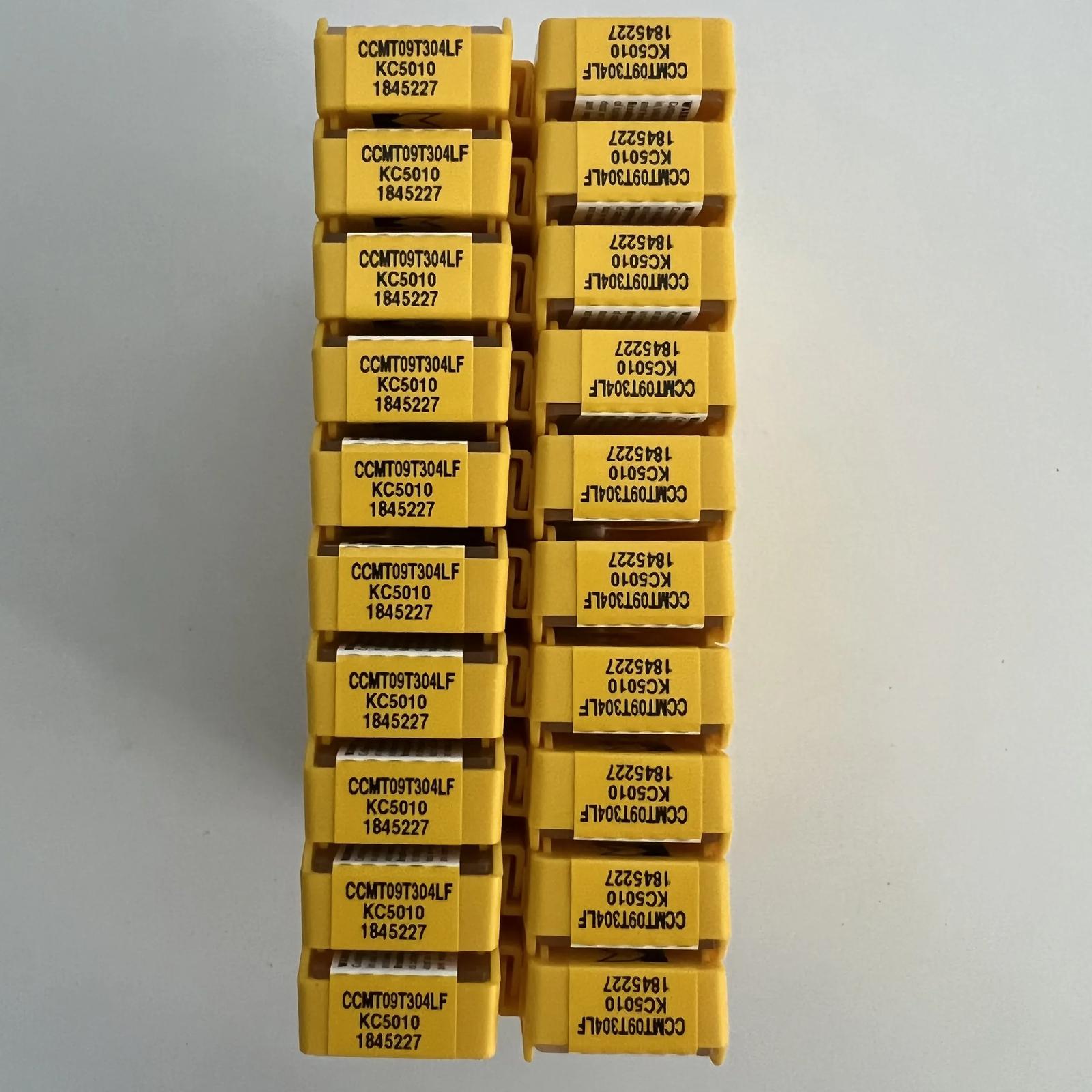 

KENNAMETEL / CCMT09T304LF KC5010 / Original carbide blade 10 Pcs