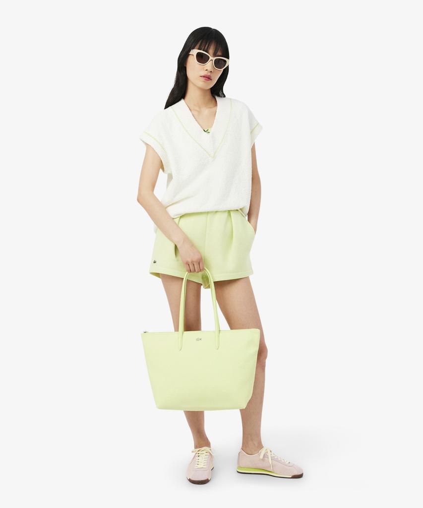 Lacoste Dames L.12.12 Concept Horizontale Grote Shopper Tas Nf1888P56G R84
