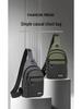 Men's Korean Style Water-Resistant Crossbody Bag: Versatile, Large Capacity, Multi-Layer Backpack for Outdoor Casual Use