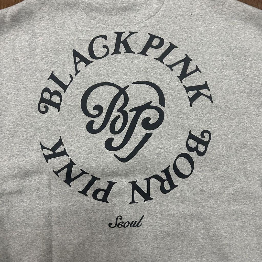 [USED] BLACKPINK X VERDY Sweatshirt, Gray, Size L