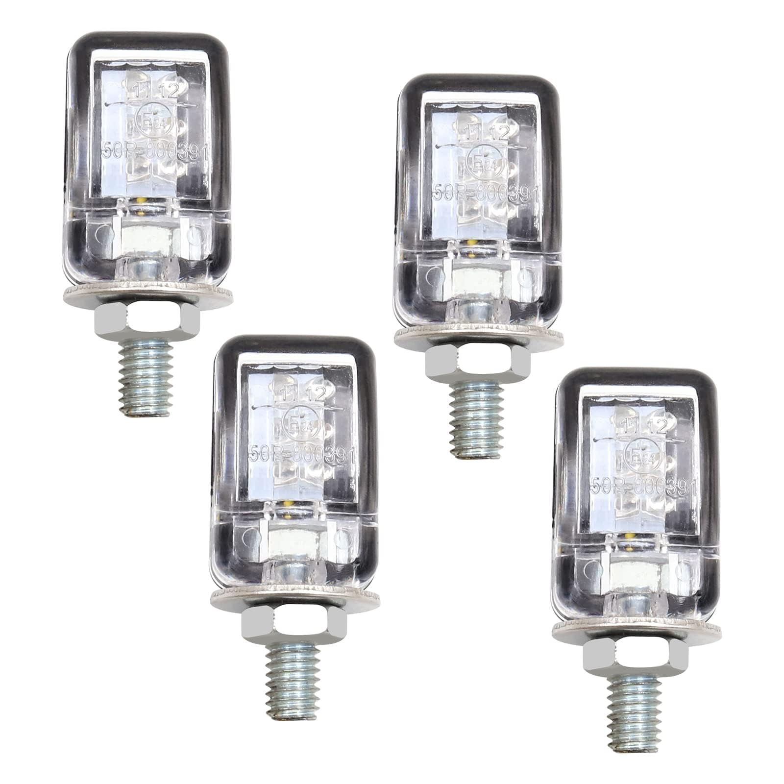 

Aoling Motorcycle Turn Signals Ultra Small M5 Orange Turn Signals Motorcycle Turn Signal 1.8CM помаранчевий