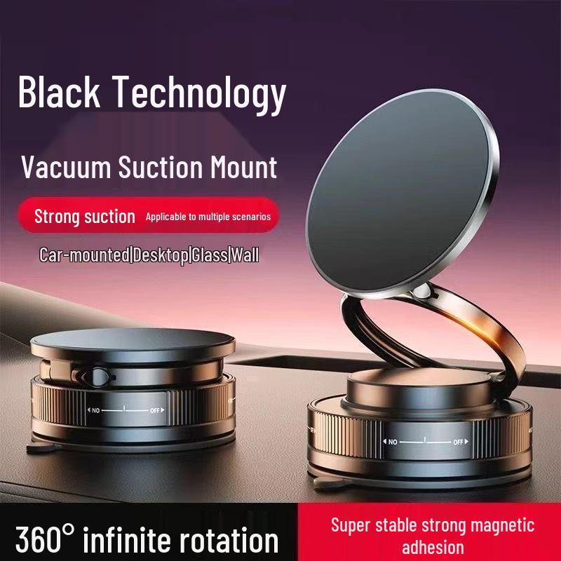 Magnetic Universal Phone Holder for Car and Desktop Black Y8