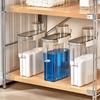 Transparent Liquid Laundry Container Sealed Laundry Detergent Can Storage Box  Household