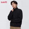 Baleno Men's Casual Stand Collar Knit Sweatshirt