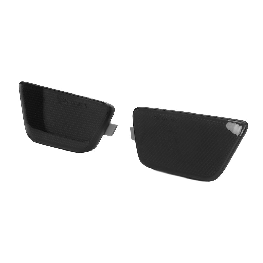 2pcs Front Bumper Side Marker Lights 42334145 Side Parking Lamp Replacement for Chevrolet CruzeGrey