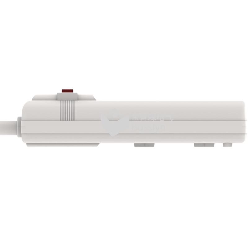 1.8m US Standard 4-Outlet Power Strip with Overload Protection, 15A American Household Extension Cord