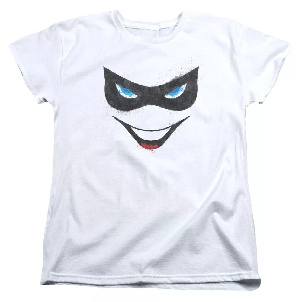 Batman  Harley Face  Women s T-Shirt M