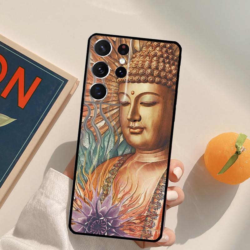Buddha Phone Case For Samsung Galaxy S25 S26 Ultra S20 S21 S22 S23 S24 Plus S10 S25 FE Back Cover