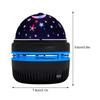 Car USB Star Projector Lamp Multifunction LED Light Powered Colorful Rotating Magical Light Atmosphere Lamp Bar KTV Party Light