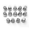 20-teiliges russisches Edelstahl-Spritzdüsen-Set