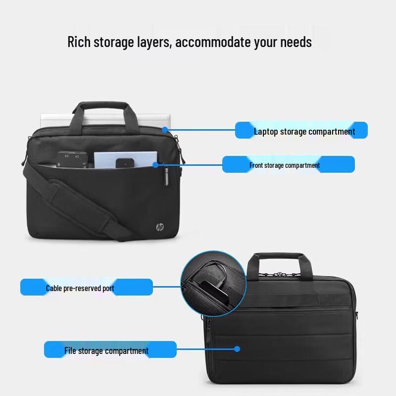 HP 14.1-inch Multi-functional Business Laptop Bag