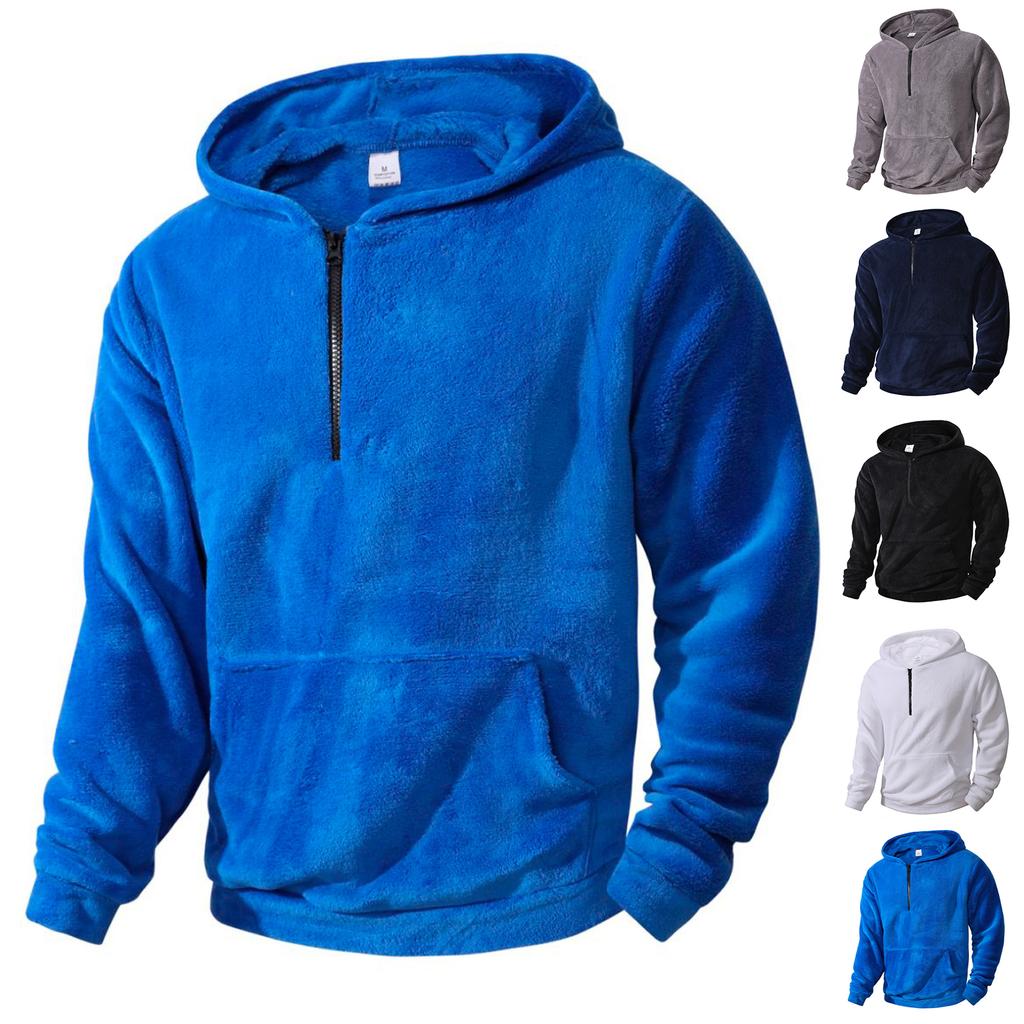 Men's Zipper Stand Up Collar Casual Cardigan Jacket