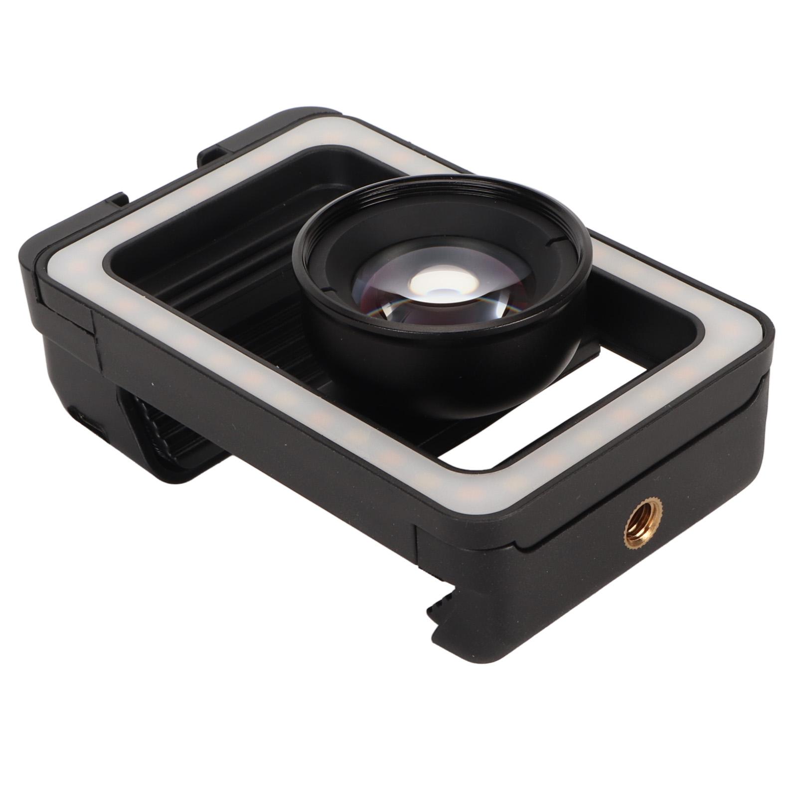 

100 мм телефон макро объектив универсальный зажим 4K HD портативный телефон макро объектив камера со светодиодной подсветкой