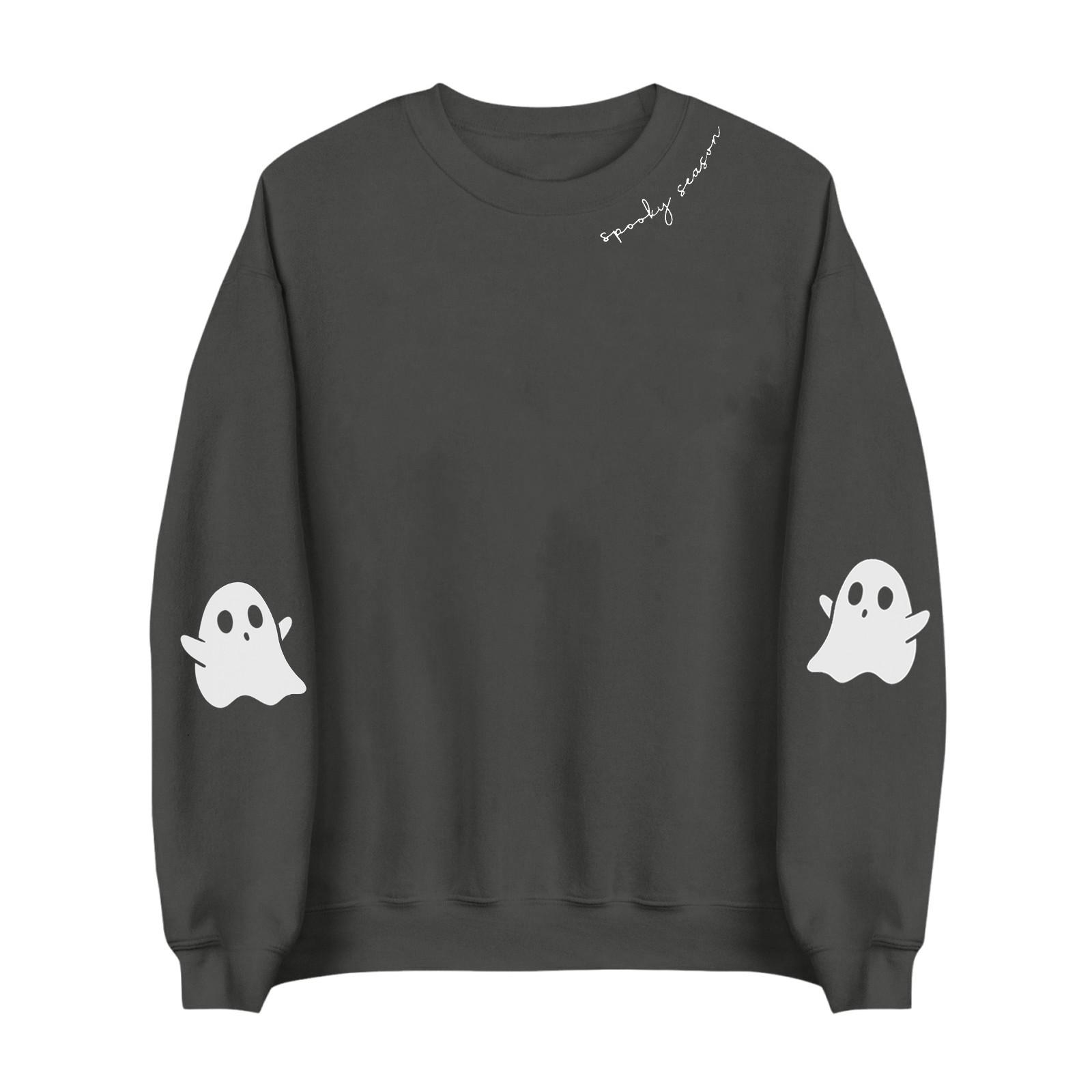 

Женские топы с длинным рукавом, футболки с круглым вырезом, осенняя мода, повседневные деловые туники-блузки M