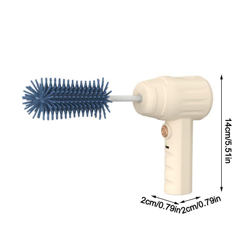 Wireless Electric Baby Bottle Brush Rechargeable Bottle Cleaner Electric Rotating Scrubber