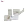 10set 2pin 3pin 4pin 5pin LED Connector L Shape For Connecting Corner Right Angle 8mm 10mm 12mm 5050 LED Strip Light Tape Ribbon