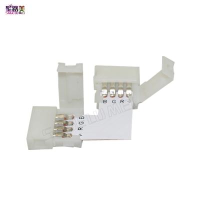 10set 2pin 3pin 4pin 5pin LED Connector L Shape For Connecting Corner Right Angle 8mm 10mm 12mm 5050 LED Strip Light Tape Ribbon