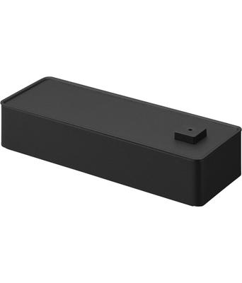 Yamazaki Jitsugyo Räucherstäbchen-Aufbewahrungsbox, Schwarz, xx Tower, Räucherstäbchenhalter, Räucherstäbchenhalter, 1870, Korpus B20,2 T7,2 H4,4 cm