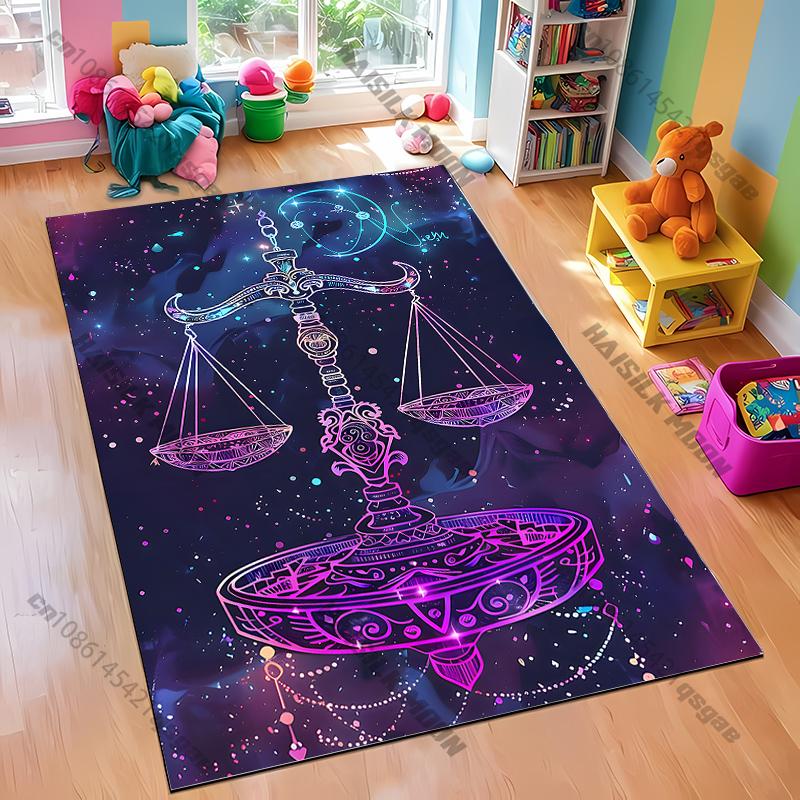 Zodiac Libra Rug for Home Decor carpet for home sofa bedroom, gift mats