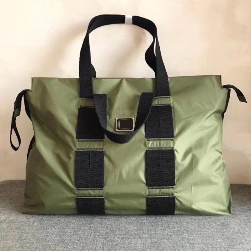 Little Kai Jiong Unisex Classic Black Large-Capacity Tote, Crossbody, Gym, and Shoulder Bag