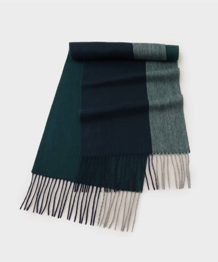 Takeo Kikuchi Cashmere Panel Cashmere Scarf G8701090 Bordeaux 00 100% Men's (064) (FREE)