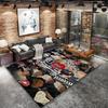 The Rookie Custom Name Carpet Rug For Living Room Bedroom Home Sofa Decoration Kids Play Nonslip Floor Mat